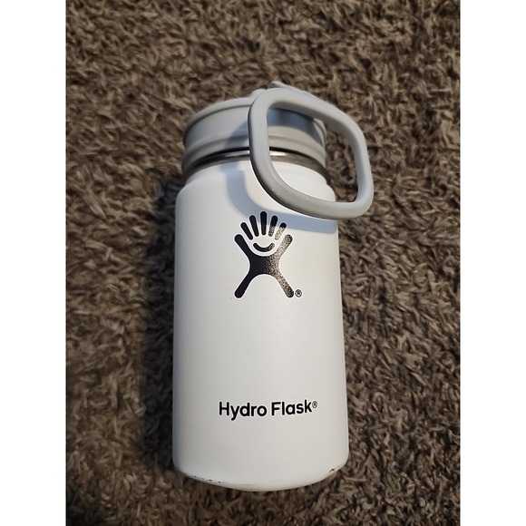 Hydro Flask Other - Hydroflask White/Grey Flip-Top 12 Oz